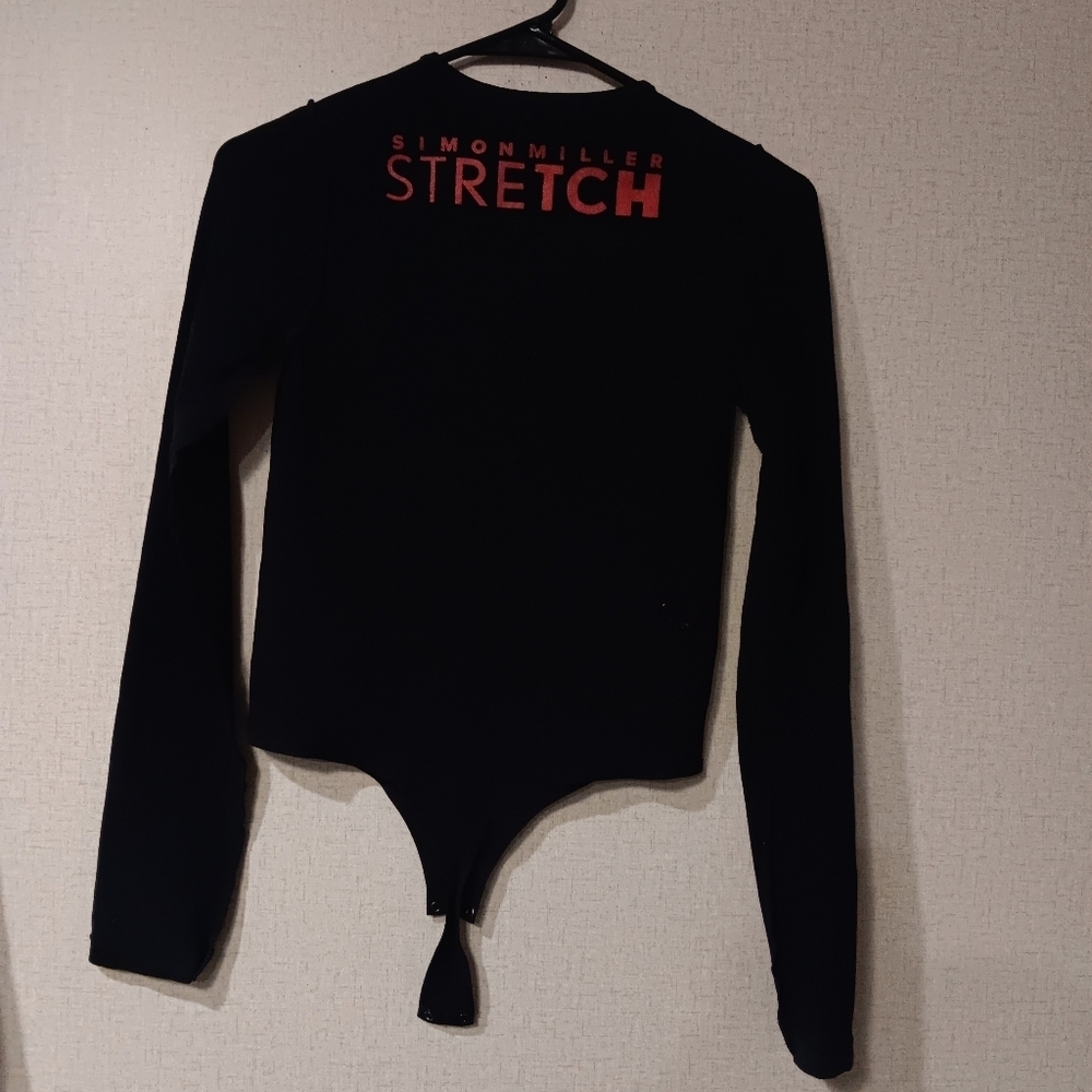 Simon Miller Black Long Sleeve Bodysuit